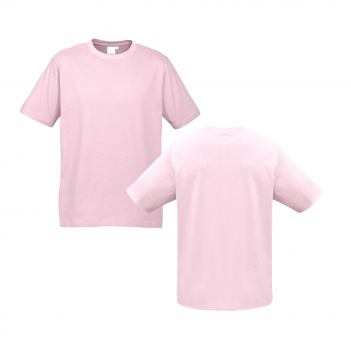 Unisex Kids Pink Custom Tee Your Choice of Logo or Design