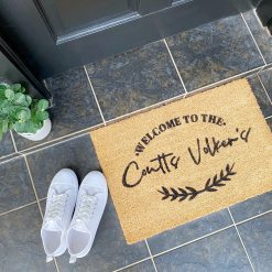 Custom Family Name Doormat