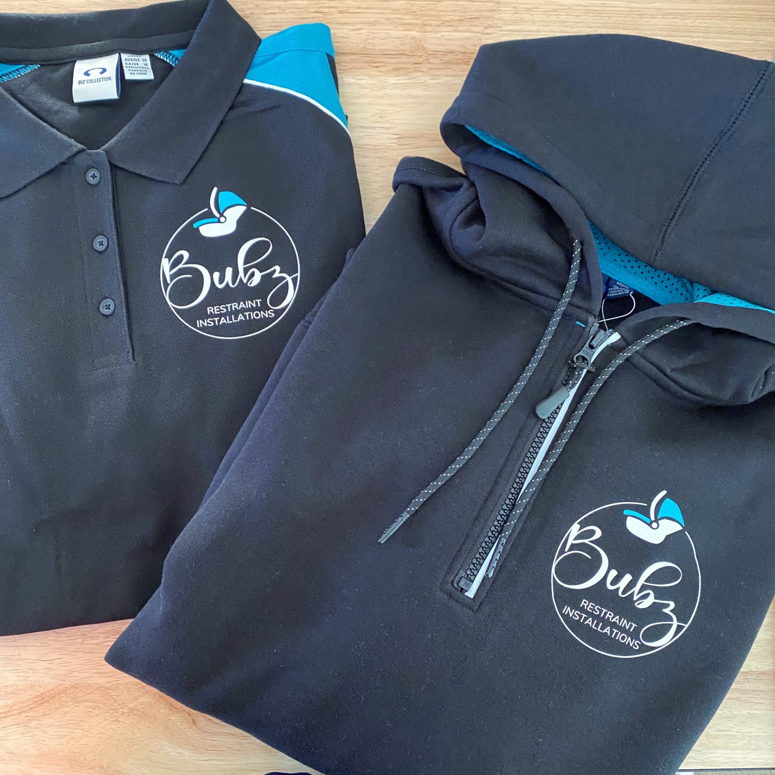 Branded Polo & Hoodie