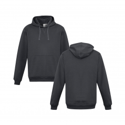 Charcoal Hoodie Front & Back
