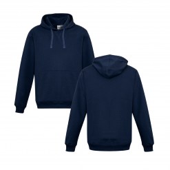 Navy Hoodie Front & Back