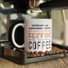 I don't give eeffoc coffee mug 11oz ceramic coffee mug, microwave & dishwasher safe
