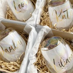 Personalized Opal Stemless Glass