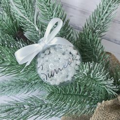 Personalized Pearl Bauble