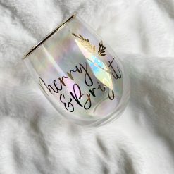 Personalised Opal Stemless Glass