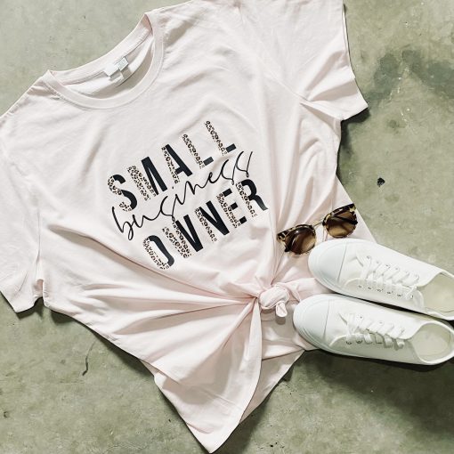 Small Business Owner Tee Rebecca Jane Singh Design
